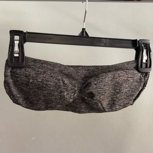 Black and grey bandeau